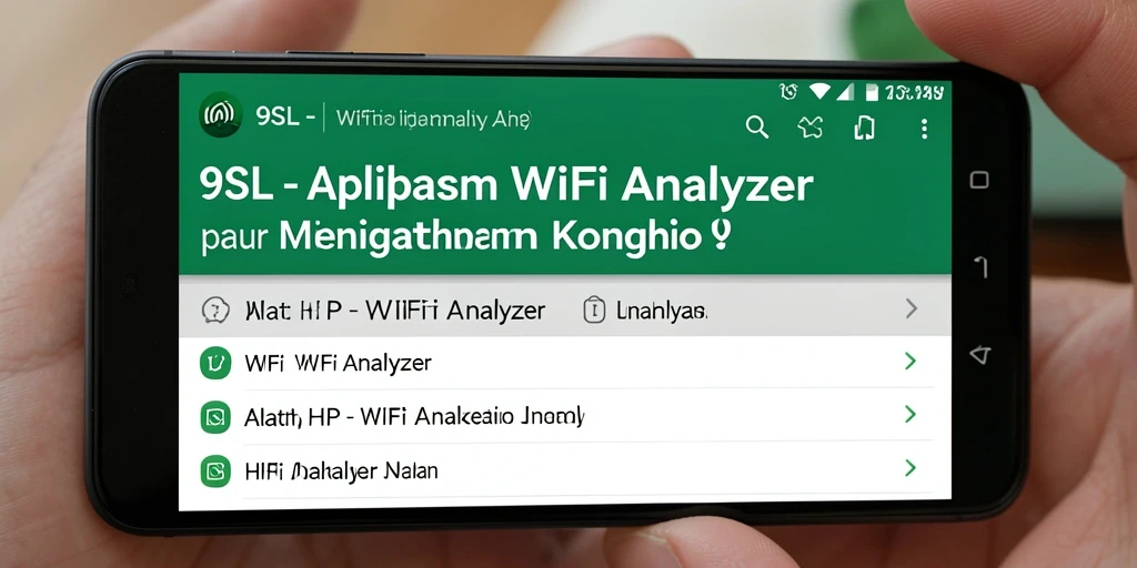 Tampilan antarmuka 9SL yang ramah pengguna dan informatif.