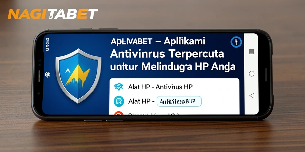Antarmuka NAGITABET yang modern dan intuitif untuk pengguna Antivirus HP.