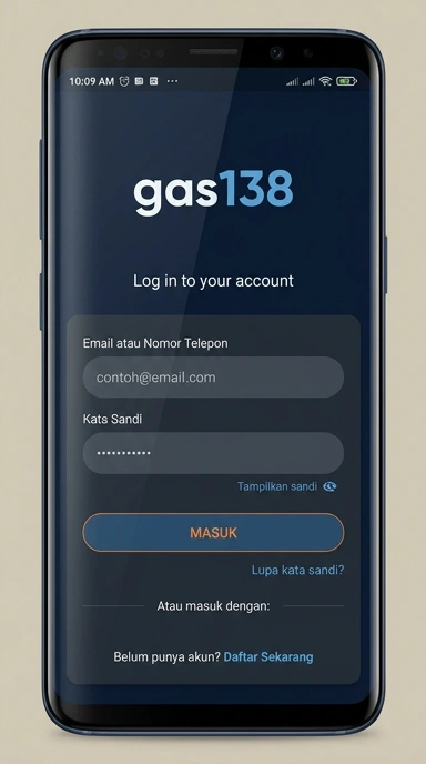 Panduan Masuk Akun gas138 Untuk Pengguna Android
